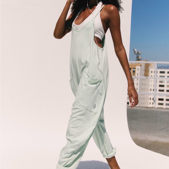 FP Movement by Free People Hot Shot Onesie ~ Pistachio - Picture 4 of 11